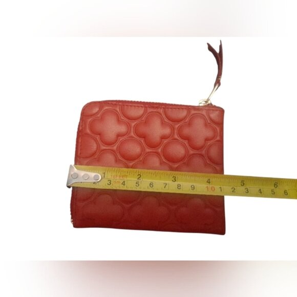 COMME des GARCONS Embossed Red wallet - Picture 13 of 13